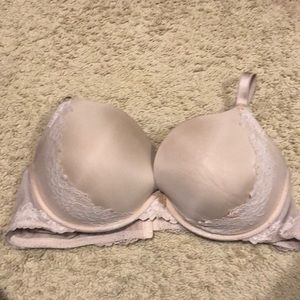 Torrid beige underwire with padding bra